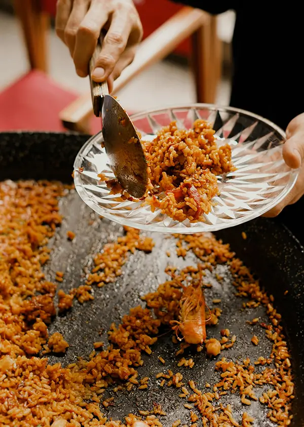 Paella o arroz?
